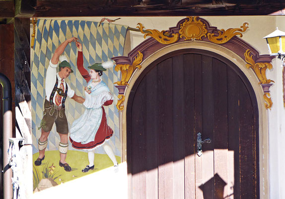 Lüftlmalereien aus Mittenwald
