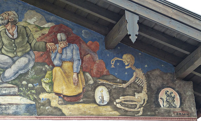 Lüftlmalerei aus Bayern