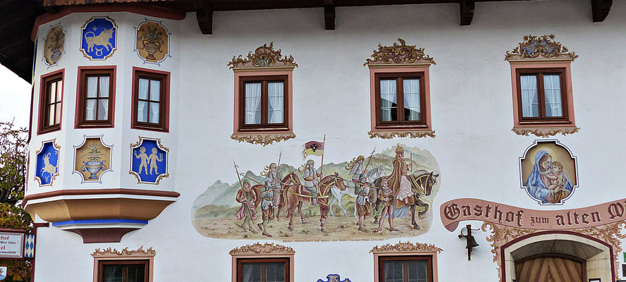Lüftelmalerei in Bernau