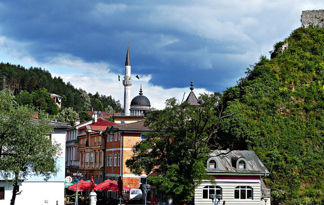 Die verschiedene Kirchen in dem Ort