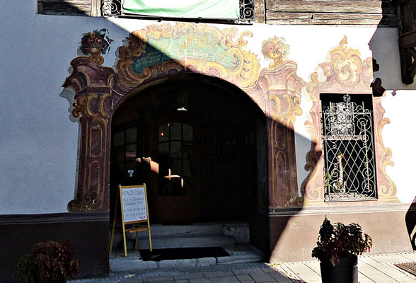 Lüftlmalerei aus Partenkirchen