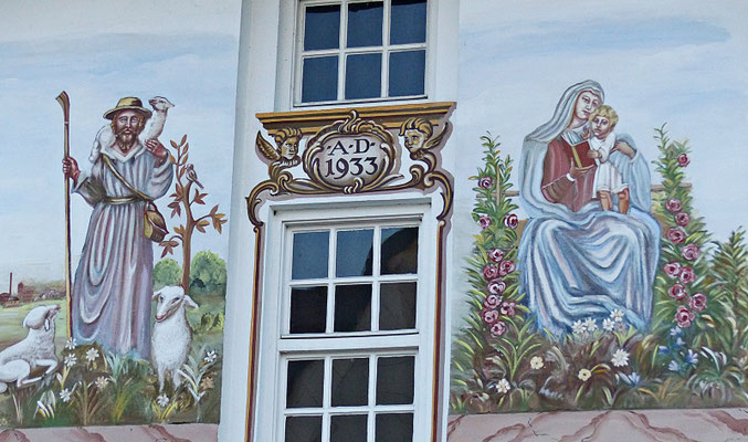 Lüftlmalerei in Ettringen