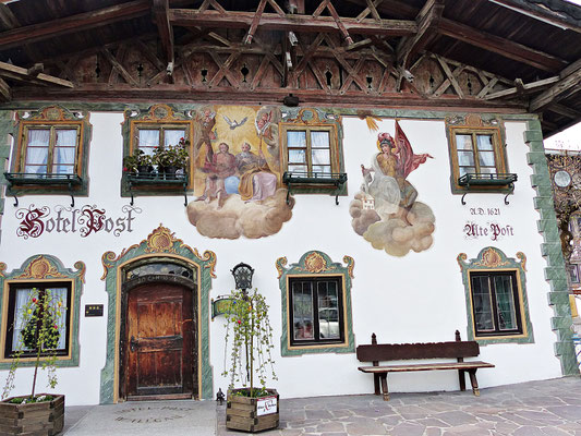 Lüftlmalerei in Bayern