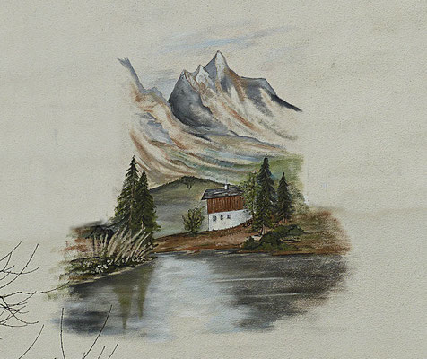 Lüftlmalerei in Balgheim