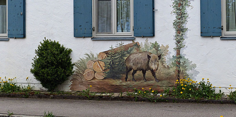 Lüftlmalerei aus Bayern