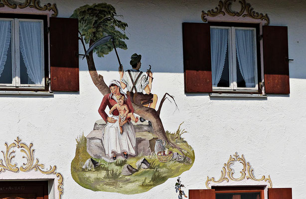 Lüftlmalerei in Bayern