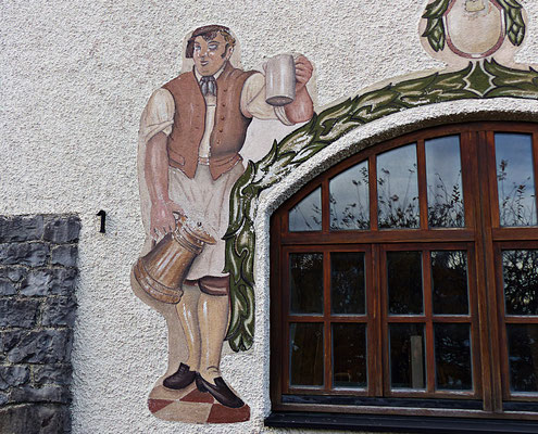 Lüftlmalerei aus Partenkirchen