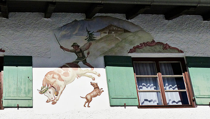 Lüftelmalerei in Bayern