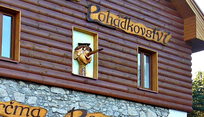 Holzschnitzerei in Tschechien