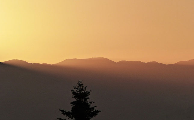 Sonnenaufgang im März