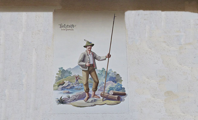 Lüftlmalereien aus Garmisch