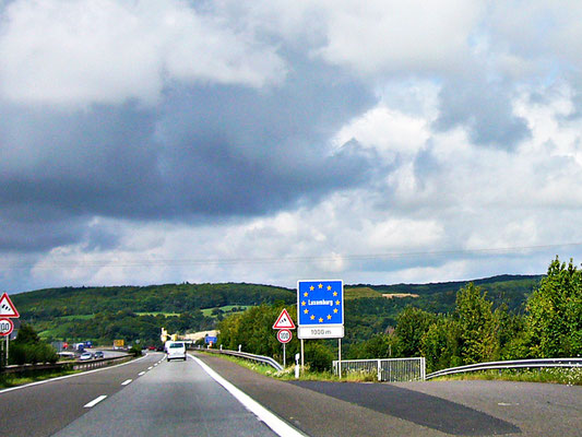 An der Grenze von Luxemburg