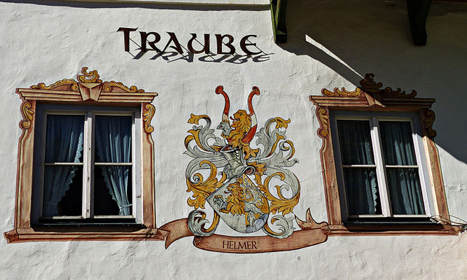 Lüftlmalereien aus Mittenwald