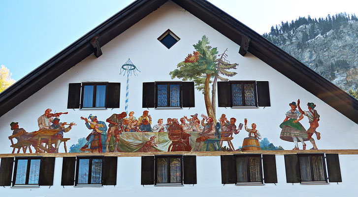 Lüftlmalerei aus Bayern