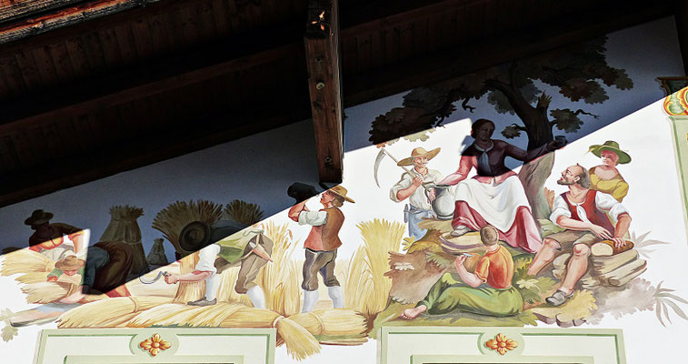 Lüftelmalerei in Bayern