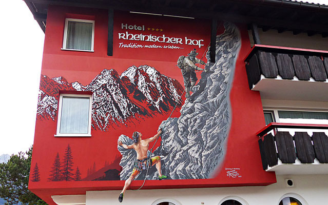 Lüftlmalereien aus Garmisch