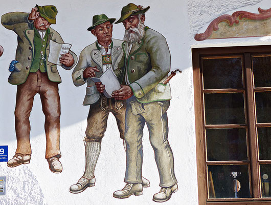 Lüftelmalerei in Bayern