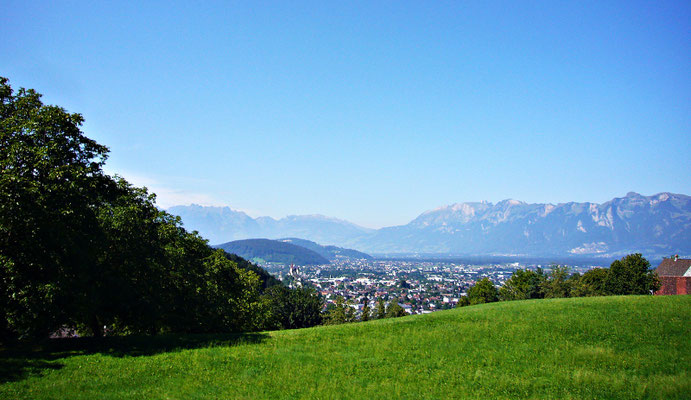Blick auf Bludenz