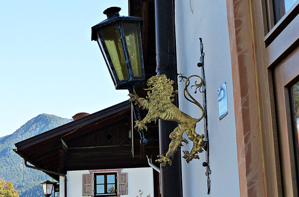 Nasenschild in Garmisch