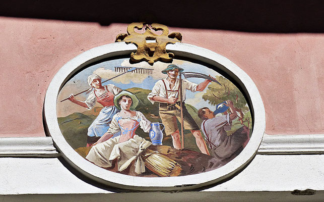 Lüftlmalereien aus Mittenwald