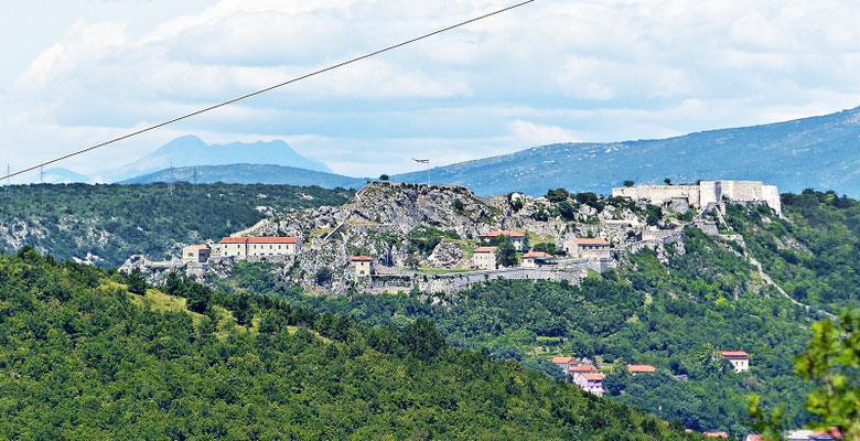 Die Burg von Knin