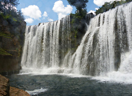 Der Wasserfall in Jaice