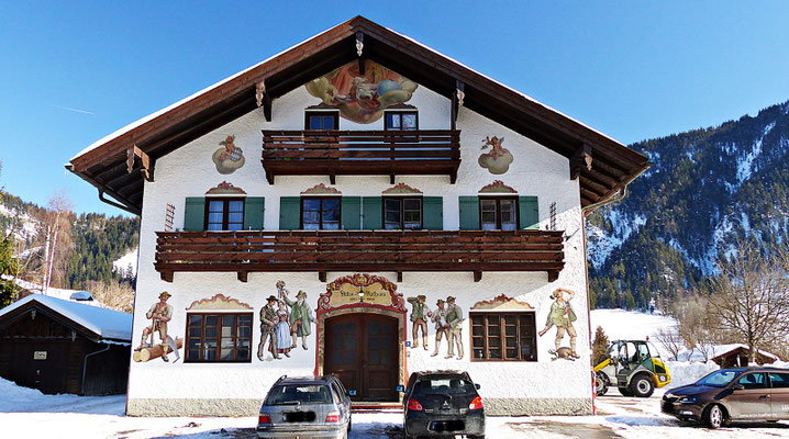 Lüftelmalerei in Bayern