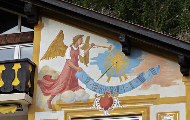 Sonnenuhr in Garmisch
