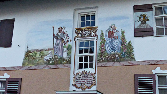 Lüftlmalerei in Ettringen