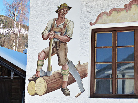 Lüftelmalerei in Bayern