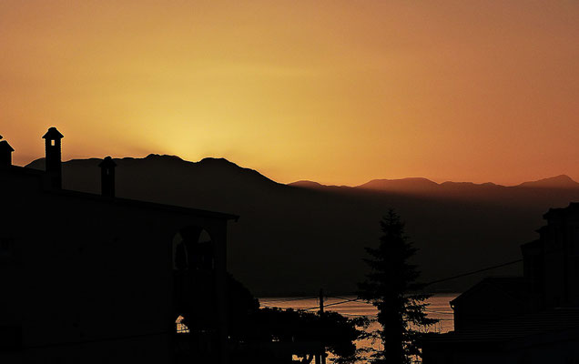 Sonnenaufgang im März