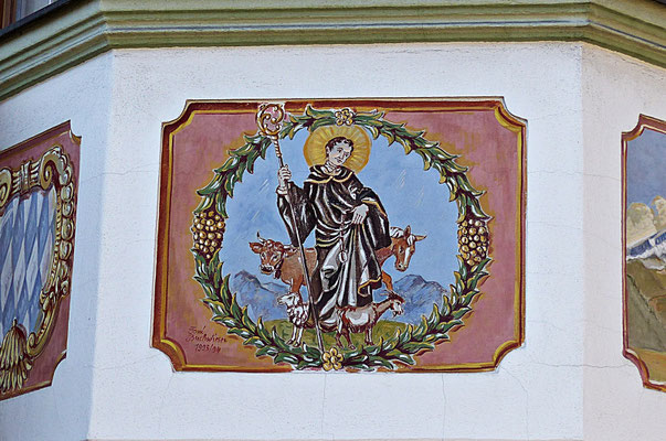 Lüftlmalereien aus Garmisch