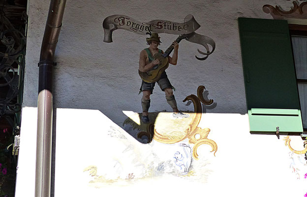 Lüftlmalereien aus Garmisch