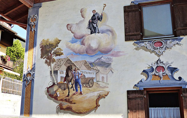 Lüftlmalerei aus Partenkirchen