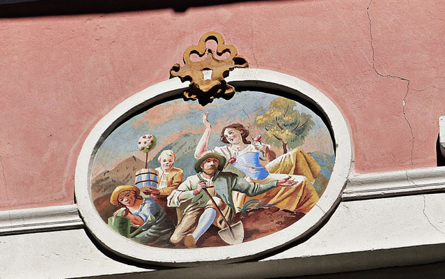 Lüftlmalereien aus Mittenwald