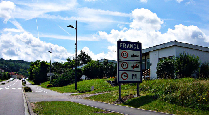 Grenze zu Frankreich