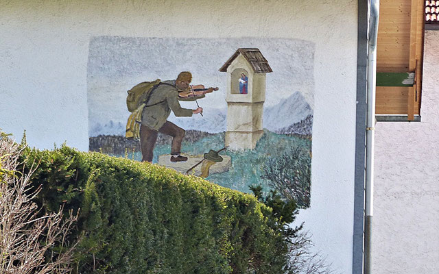 Lüftlmalerei in Bernbeuren