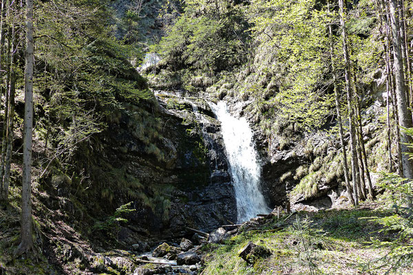 Wasserfall beim schweren Gatter