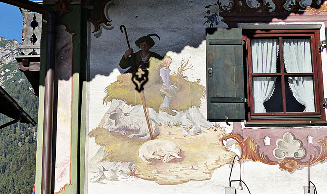 Lüftlmalereien aus Garmisch