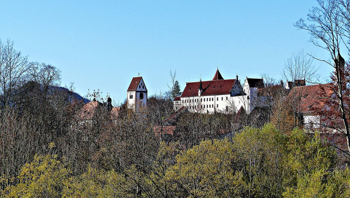 Blick auf Füssen