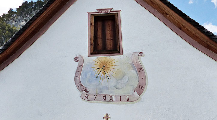 Sonnenuhr in Bayern
