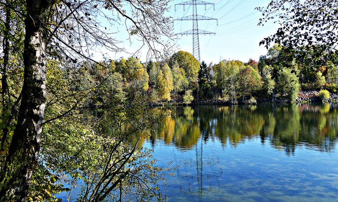 Beim Lech im Herbst