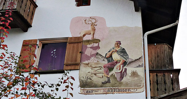 Lüftlmalereien aus Garmisch
