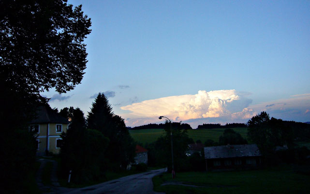 Superzelle bei Frymburk