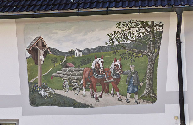 Lüftelmalerei in Bayern