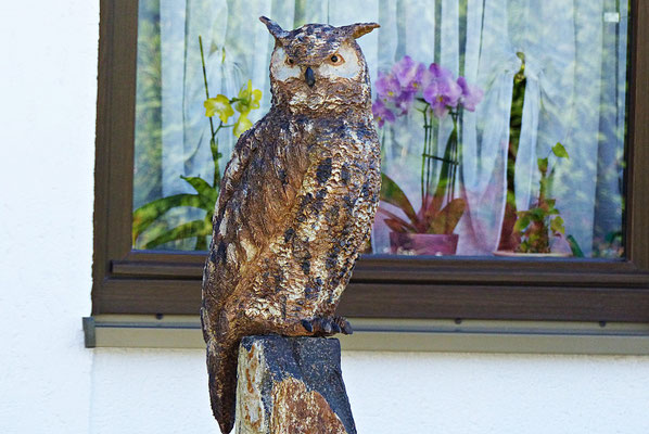 Holzschnitzerei in Königsbrunn