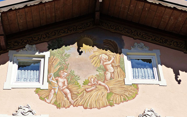 Lüftlmalerei aus Partenkirchen