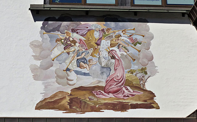 Lüftlmalereien aus Garmisch
