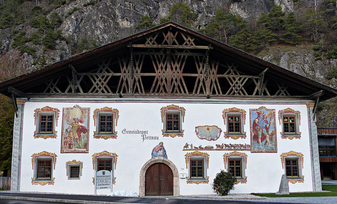 Lüftlmalerei aus Tirol