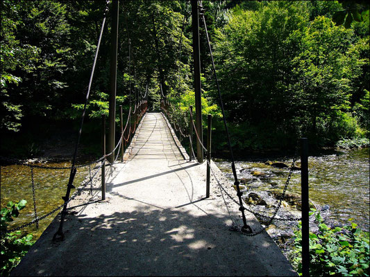 Brücke bei der Grenze